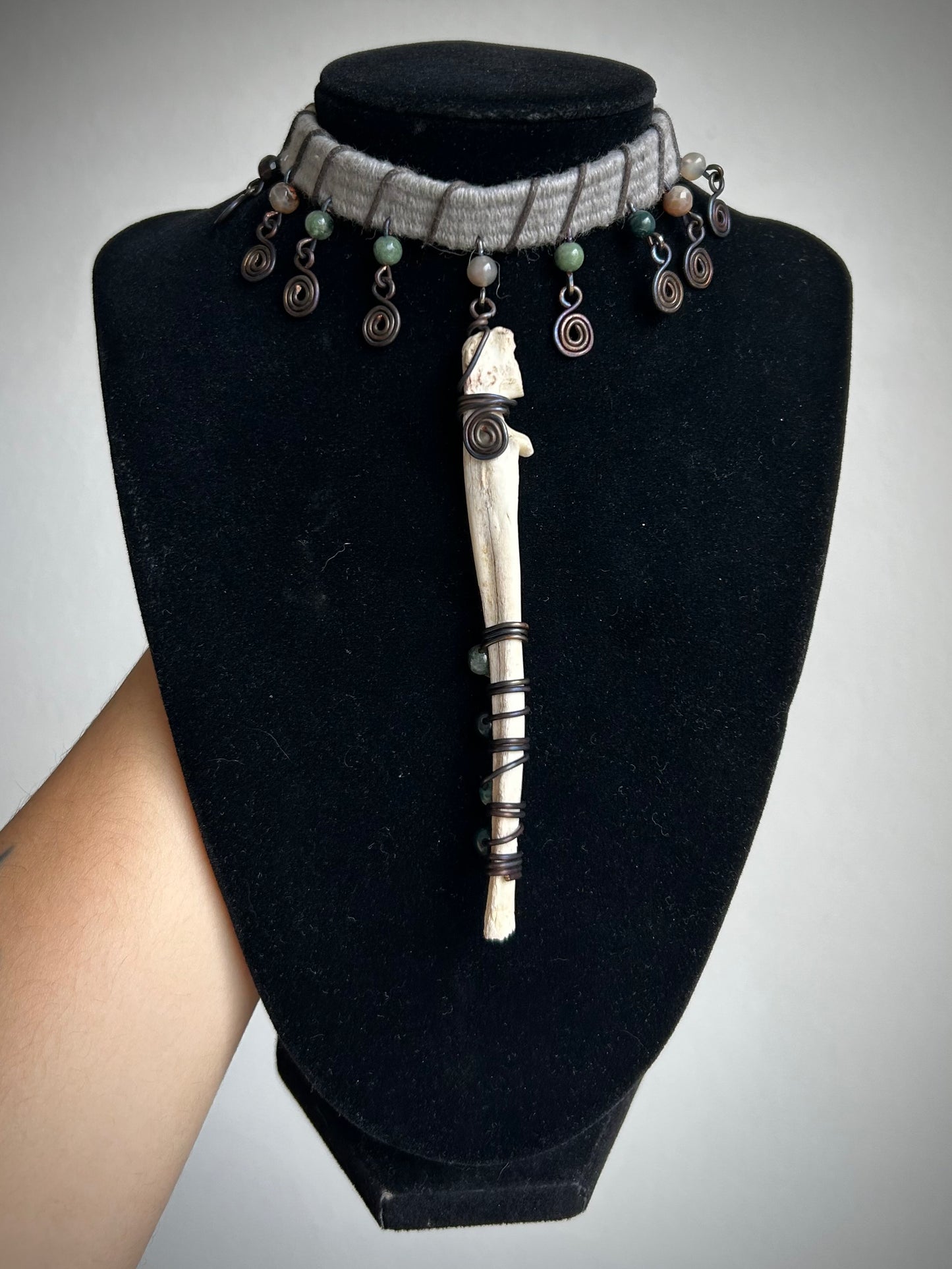 *Strange Adornments x Vavis Trenzitas* Etérea Necklace