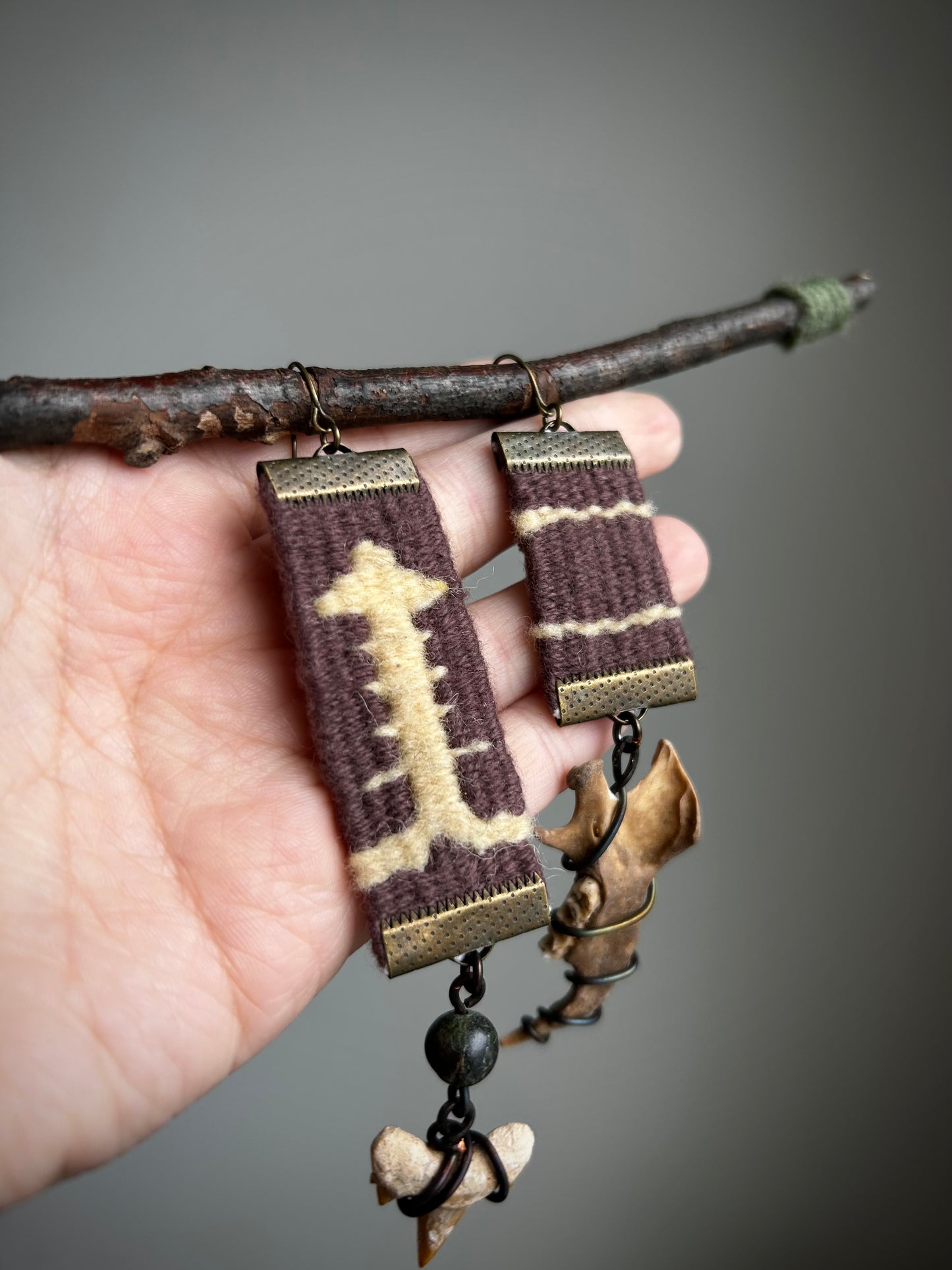 *Strange Adornments x Vavis Trenzitas* Espina Earrings