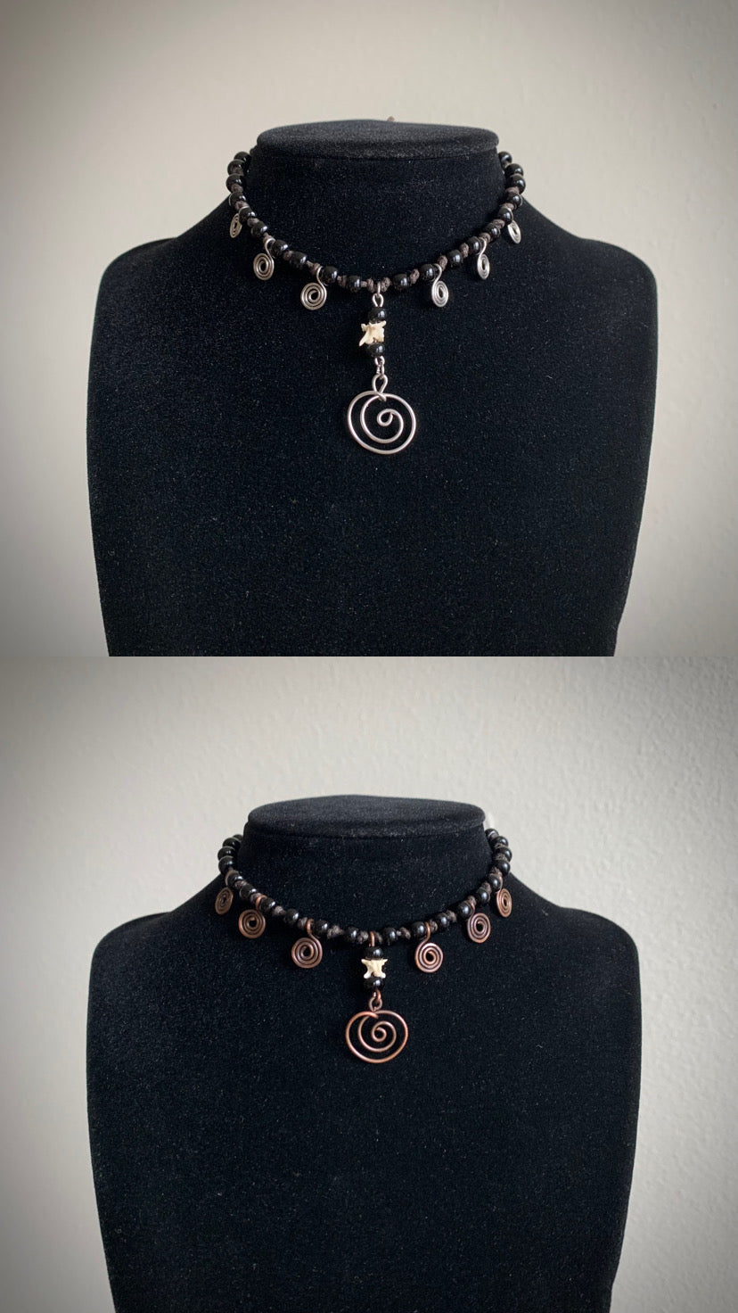 Snake Spiral Choker