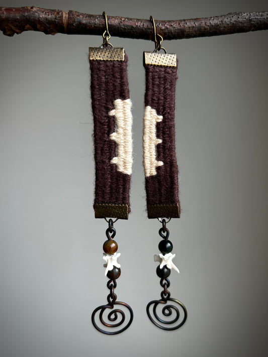 *Strange Adornments x Vavis Trenzitas* Alquimia Earrings