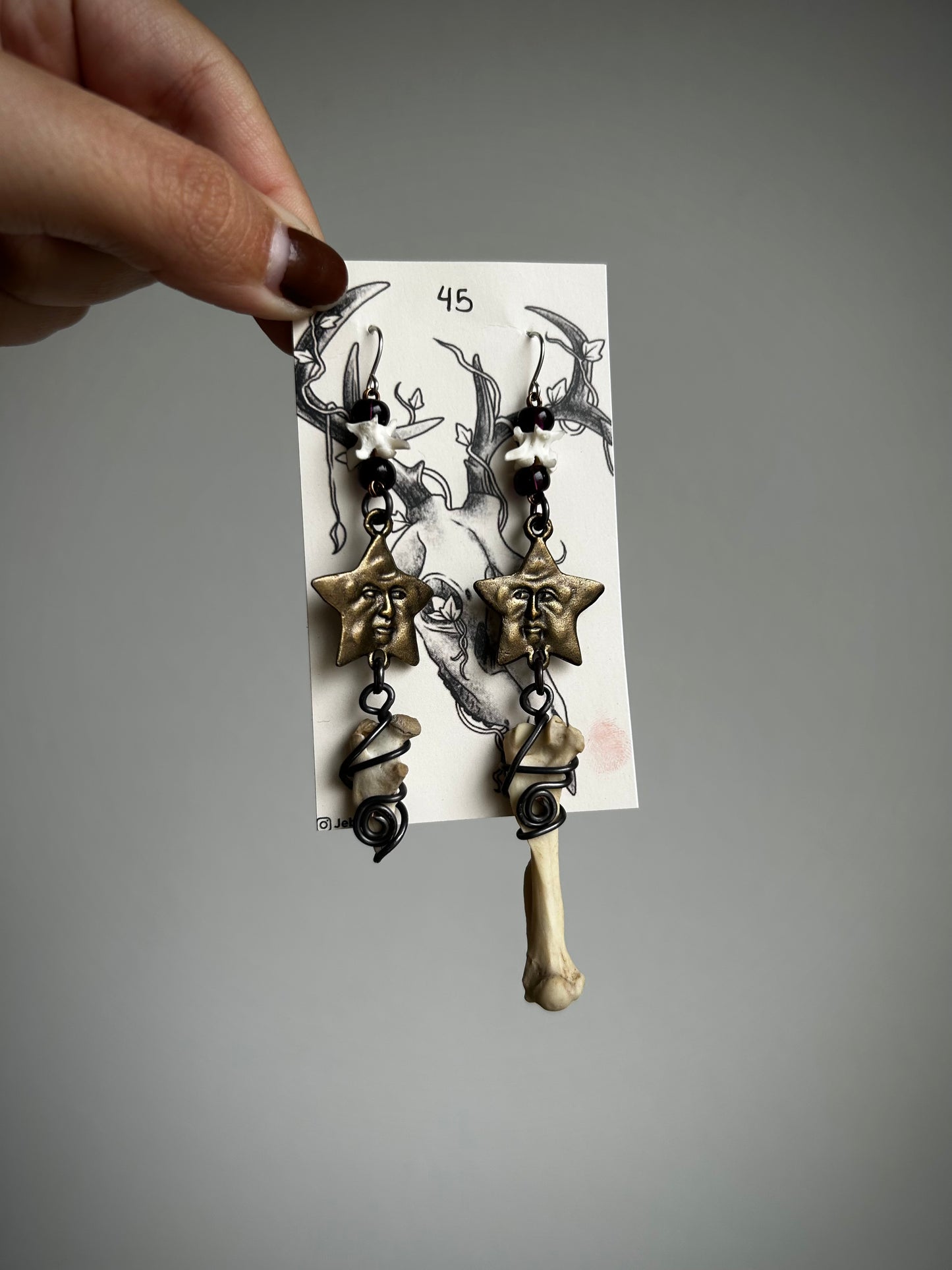 Starface caught a snake