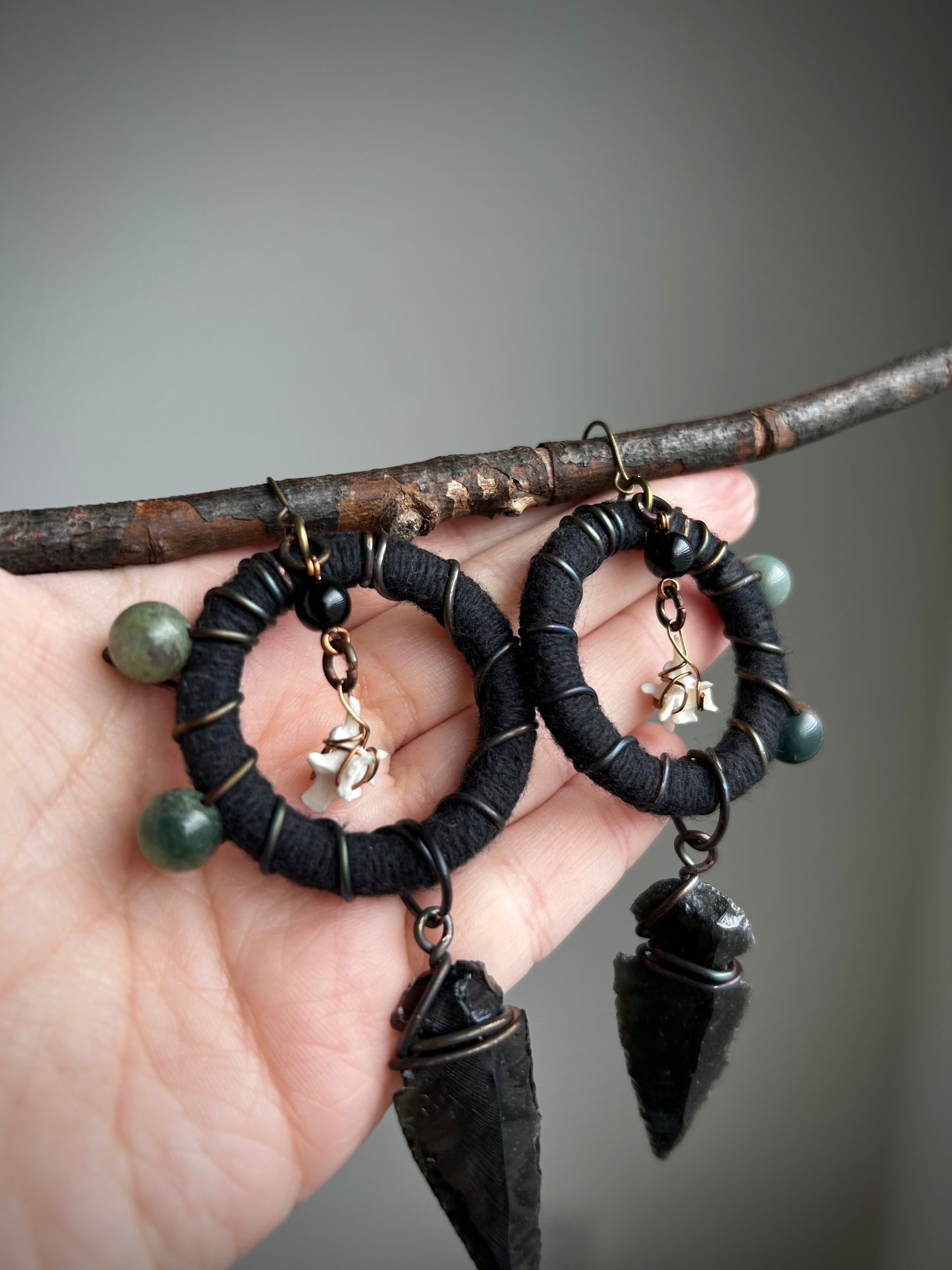 *Strange Adornments x Vavis Trenzitas* Duende Earrings