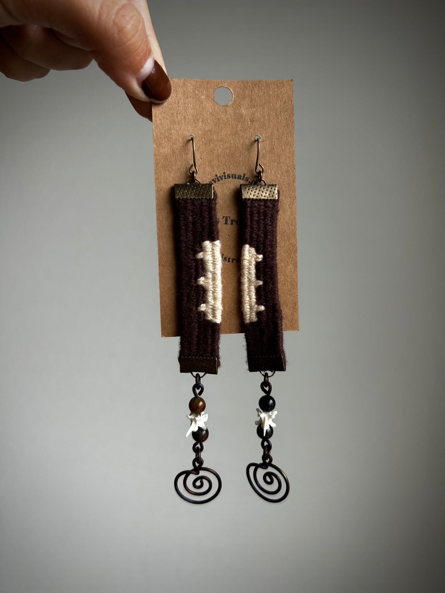 *Strange Adornments x Vavis Trenzitas* Alquimia Earrings