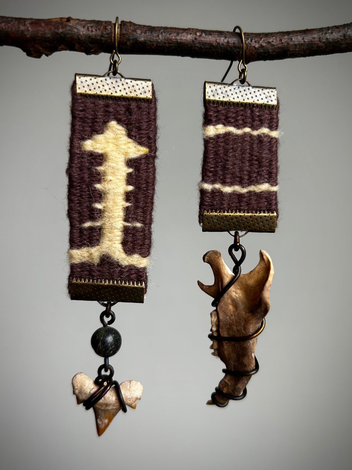 *Strange Adornments x Vavis Trenzitas* Espina Earrings