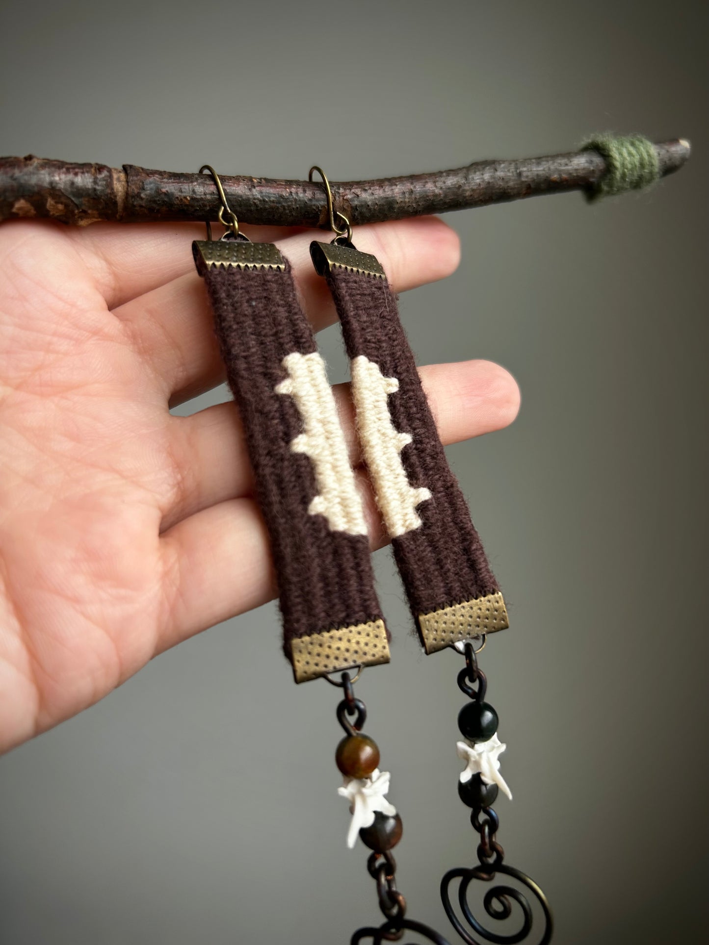 *Strange Adornments x Vavis Trenzitas* Alquimia Earrings