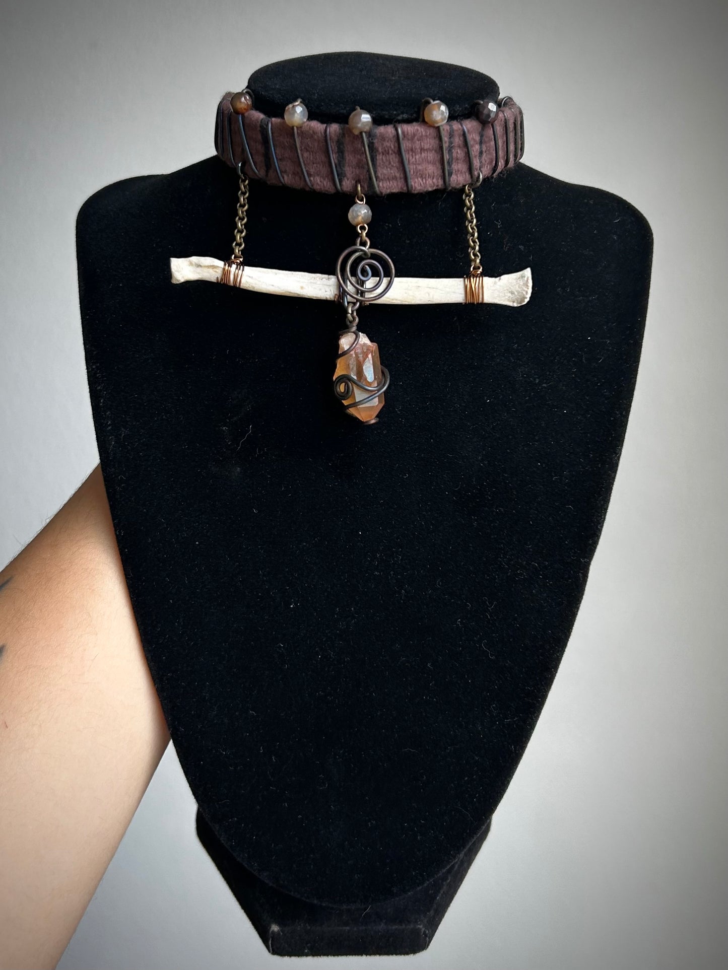 *Strange Adornments x Vavis Trenzitas* Rocío Necklace